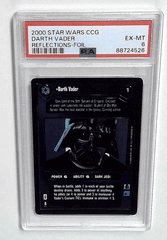 V1240: 2000: DARTH VADER: REFLECTIONS: FOIL: PSA 6: EX-MT: 88724526